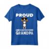 Foxhound Americano Cane American Foxhound Maglietta - Proud American Foxhound Grandpa - Ideale per Nonni Orgogliosi
