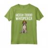 Il Cane Susurra Foxhound Americano Maglietta - Design Divertente - Regalo per Amanti dei Cani
