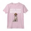 Il Cane Susurra Foxhound Americano Maglietta - Design Divertente - Regalo per Amanti dei Cani