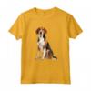Foxhound americano Maglietta - Design Illustrazione Fedele e Affettuoso - Acquista Online