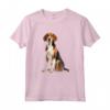 Foxhound americano Maglietta - Design Illustrazione Fedele e Affettuoso - Acquista Online