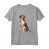 Foxhound americano Maglietta - Design Illustrazione Fedele e Affettuoso - Acquista Online