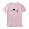 Design Di Battito Cardiaco Di Foxhound Americano - Maglietta per Addestratori e Proprietari di Cani - Acquista Online