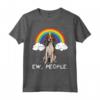Unicorno Arcobaleno Mágico Foxhound Americano Maglietta - Regalo Divertente per Amanti dei Cani