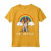 Unicorno Arcobaleno Mágico Foxhound Americano Maglietta - Regalo Divertente per Amanti dei Cani