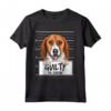 Divertente Cane Colpevole di Foxhound Americano Maglietta - Regalo per Amanti dei Cani - Ideale per Proprietari di Foxhound americani