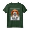 Divertente Cane Colpevole di Foxhound Americano Maglietta - Regalo per Amanti dei Cani - Ideale per Proprietari di Foxhound americani