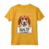 Divertente Cane Colpevole di Foxhound Americano Maglietta - Regalo per Amanti dei Cani - Ideale per Proprietari di Foxhound americani