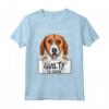 Divertente Cane Colpevole di Foxhound Americano Maglietta - Regalo per Amanti dei Cani - Ideale per Proprietari di Foxhound americani