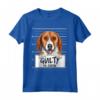 Divertente Cane Colpevole di Foxhound Americano Maglietta - Regalo per Amanti dei Cani - Ideale per Proprietari di Foxhound americani