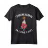 Divertente Foxhound Americano Scoreggia Maglietta - Regalo per Amanti dei Cani - Stealing Hearts And Blasting Farts Design