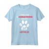 Lavoro Duro per il Mio Foxhound Americano - Maglietta Carina per Proprietari di Cuccioli - Regalo Ideale per Amanti dei Cani