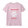 Lavoro Duro per il Mio Foxhound Americano - Maglietta Carina per Proprietari di Cuccioli - Regalo Ideale per Amanti dei Cani