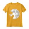 American Foxhound Cane E Luna Halloween Maglietta - Costume Divertente per Halloween - Ottimo Regalo per Bambini e Amanti dei Cani