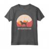 Silhouette carina del Foxhound americano Maglietta - Maglietta unisex per Proprietari di Foxhound americani e Amanti dei Cani - Ideale come Regalo