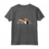 Cane Heartbeat American Foxhound - Maglietta con Motivo per Amanti dei Foxhound - Ideale per Proprietari di Cani da Caccia