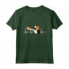 Cane Heartbeat American Foxhound - Maglietta con Motivo per Amanti dei Foxhound - Ideale per Proprietari di Cani da Caccia
