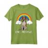 Unicorno Arcoiris Magico Foxhound Americano Maglietta - Ideale per Amanti dei Cani - Regalo Divertente per Cani