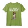 Meno Persona Più Cani Foxhound Americano Maglietta - Regalo Divertente per Amanti dei Cani - Ideale per Introvertiti
