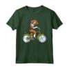 Foxhound Americano Cane American Foxhound In Bicicletta Maglietta - Leggera e Stilosa per gli Amanti dei Cani e delle Biciclette