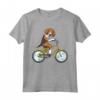 Foxhound Americano Cane American Foxhound In Bicicletta Maglietta - Leggera e Stilosa per gli Amanti dei Cani e delle Biciclette