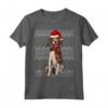 Ugly Christmas Xmas Foxhound Americano Natale Maglietta - Ideale Regalo Divertente per Amanti dei Cani