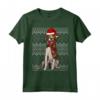Ugly Christmas Xmas Foxhound Americano Natale Maglietta - Ideale Regalo Divertente per Amanti dei Cani