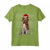 Ugly Christmas Xmas Foxhound Americano Natale Maglietta - Ideale Regalo Divertente per Amanti dei Cani