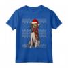 Ugly Christmas Xmas Foxhound Americano Natale Maglietta - Ideale Regalo Divertente per Amanti dei Cani