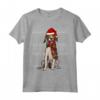 Ugly Christmas Xmas Foxhound Americano Natale Maglietta - Ideale Regalo Divertente per Amanti dei Cani