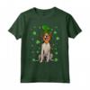 Foxhound Americano Cleve San Patrizio Maglietta - St Patricks Day American Foxhound Dog Shamrock - Ideale per Amanti dei Cani