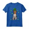 Foxhound Americano Cleve San Patrizio Maglietta - St Patricks Day American Foxhound Dog Shamrock - Ideale per Amanti dei Cani