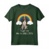 Arcobaleno Mágico Unicorno Foxhound Americano Maglietta - Regalo Divertente per Amanti dei Cani - Trust Me I'm A Unicorn Dog