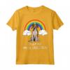 Arcobaleno Mágico Unicorno Foxhound Americano Maglietta - Regalo Divertente per Amanti dei Cani - Trust Me I'm A Unicorn Dog