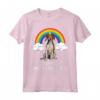 Arcobaleno Mágico Unicorno Foxhound Americano Maglietta - Regalo Divertente per Amanti dei Cani - Trust Me I'm A Unicorn Dog