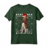 Cappello Natale Foxhound Americano Ugly Christmas Maglietta - Regalo per Amanti dei Cani - Design Divertente per Le Festività