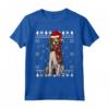 Cappello Natale Foxhound Americano Ugly Christmas Maglietta - Regalo per Amanti dei Cani - Design Divertente per Le Festività
