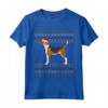 Natale Foxhound Americano Maglietta - Design Natalizio per Orgogliosi Genitori - Regalo Perfetto per Natale