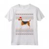 Natale Foxhound Americano Maglietta - Design Natalizio per Orgogliosi Genitori - Regalo Perfetto per Natale