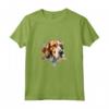 Colorato Americano Foxhound Acquerello Arte Maglietta - Ideale per Amanti degli Animali e Artisti - Acquista Online