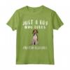 Solo Un Ragazzo Che Ama Cani Foxhound Americano Maglietta - Divertente Regalo per Amanti dei Cani