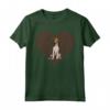 L'Impronta Digitale Amore Foxhound Americano Maglietta - Regalo Divertente per Amanti dei Cani - Ideale per San Valentino