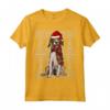 Natale Ugly Christmas Foxhound Americano Maglietta - Regalo Divertente per Amanti dei Cani - Santa Hat Xmas Design