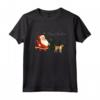 Divertente Cane Foxhound americano Babbo Natale Passeggiata di Natale - Maglietta per Amanti dei Cani - Regalo Perfetto per il Natale del tuo Foxhound americano