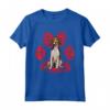 Pata Di Amore Foxhound Americano Maglietta - Design Divertente per Amanti dei Cani - Regalo per San Valentino
