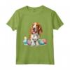 Inglese Foxhound Cane Razza Buona Pasqua - Maglietta Happy Easter per Uomini, Donne e Bambini - Ideale per gli Amanti dei Foxhound Inglesi