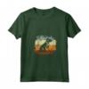 Donna Inglese Foxhound Dog Retro Style Maglietta con Collo a V - Design Vintage per Amanti del Foxhound Inglese