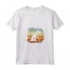 Donna Inglese Foxhound Dog Retro Style Maglietta con Collo a V - Design Vintage per Amanti del Foxhound Inglese