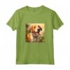 Foxhound Inglese Cane Giardino Fiori - Maglietta Pittura Animali Domestici per Mamma e Papà - Regalo Unico per Proprietari di Cani