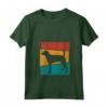Donna Retrò Inglese Foxhound Maglietta con Collo a V - Fantastico Regalo per Amanti dei Cani - Acquista Online!